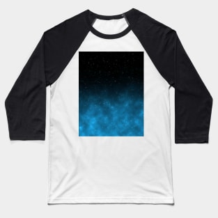 Teal Galaxy Baseball T-Shirt